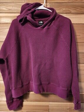 The North Face  Waffle-Knit Hoodie Size M